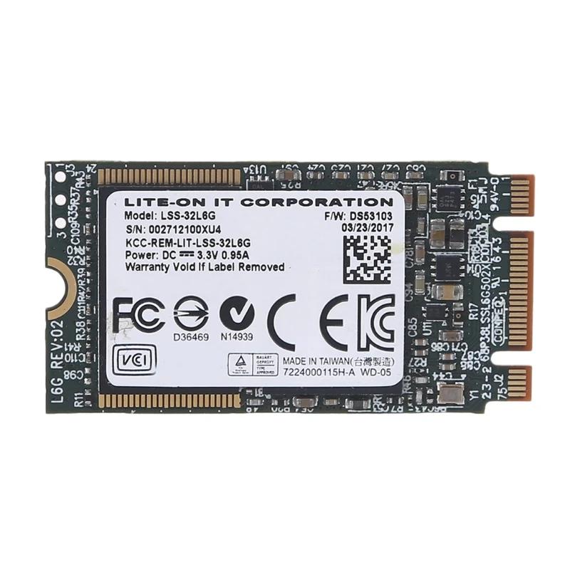 1PC  SSD LSS L6G SSD 4x  ӵ 32G  ָ Ʈ ̺ Ʈ SSD   M.2 2242 SSD